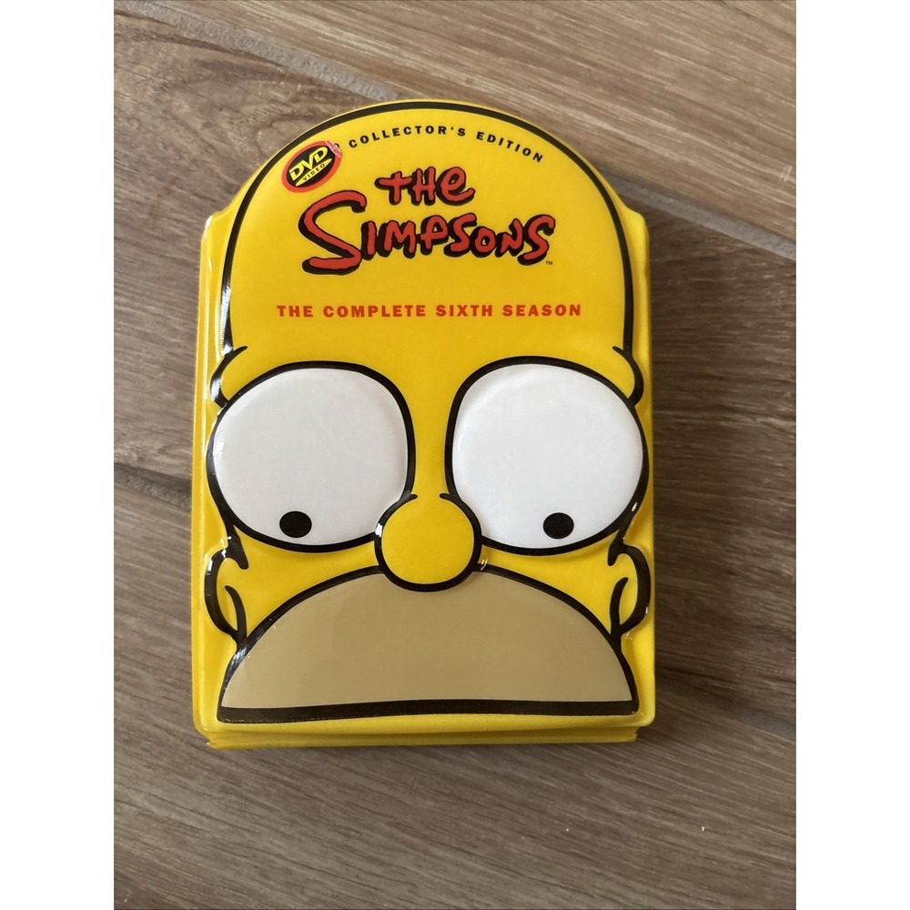 The Simpsons - The Complete Sixth Season (DVD, 4-Disc Set) Collector's Edition